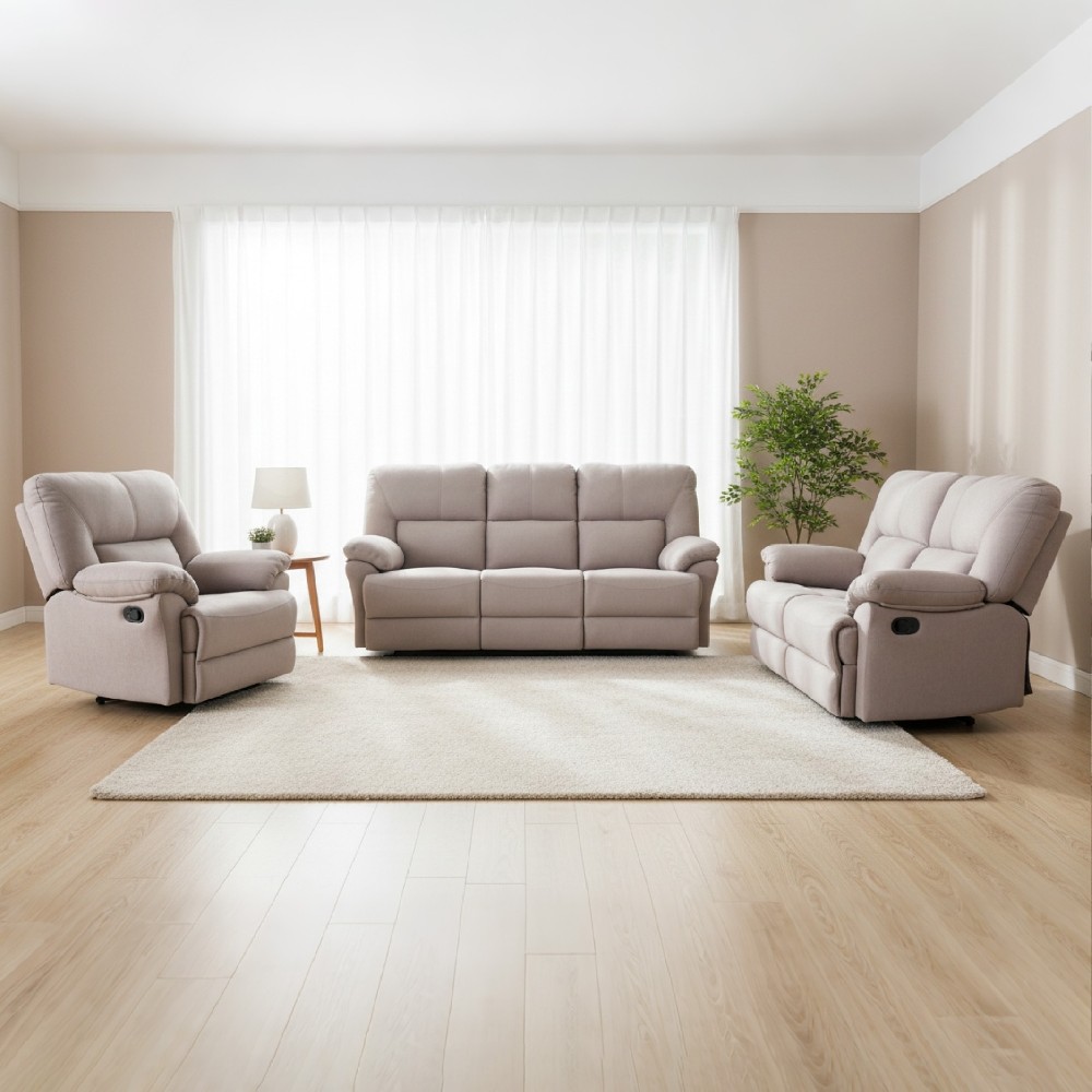 HD-2312 Manual Reclining Sofa Set
