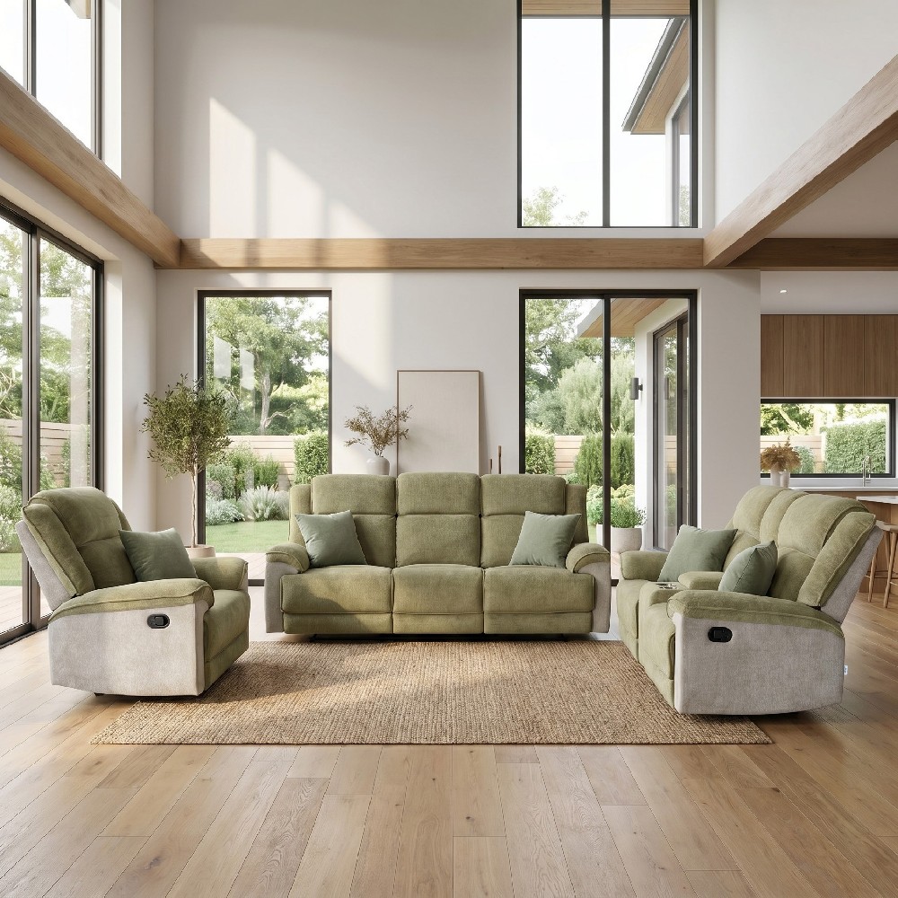 HD-2318 Manual Reclining Sofa Set