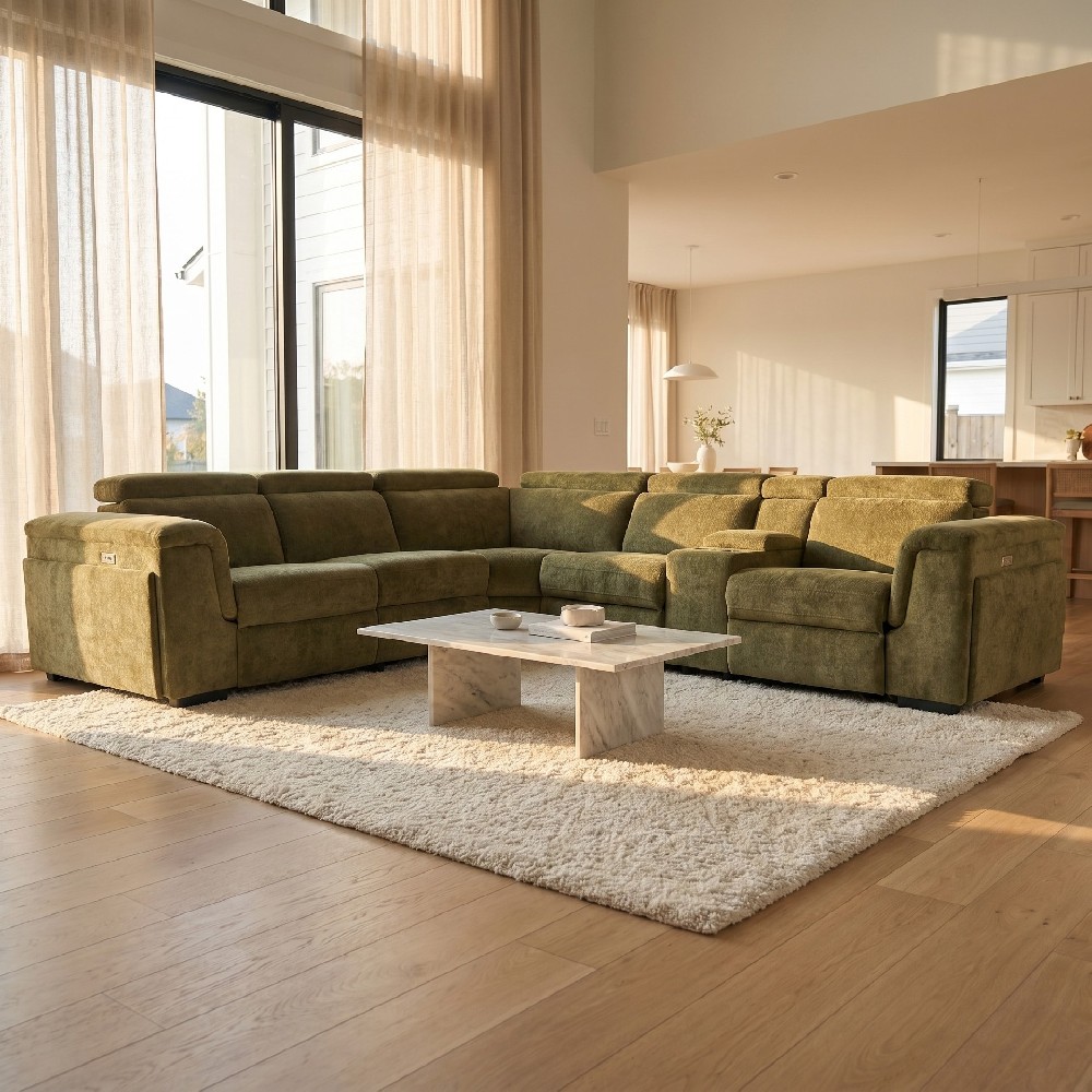 HD-7054 Corner Sofas