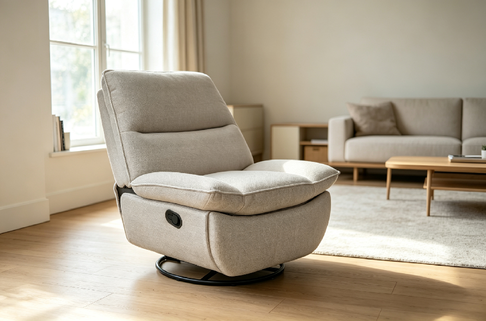 HD-2363 Manual Swivel Reclining Chair